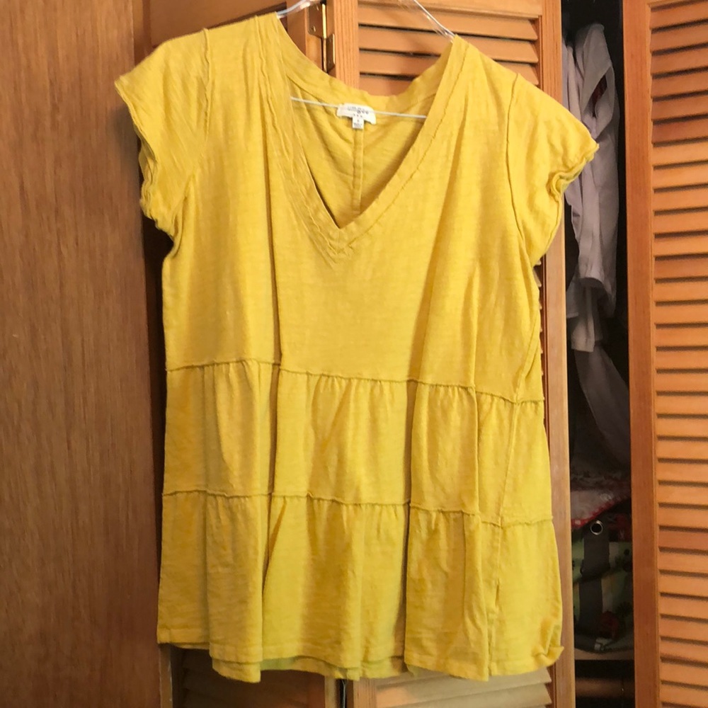 Umgee yellow shirt